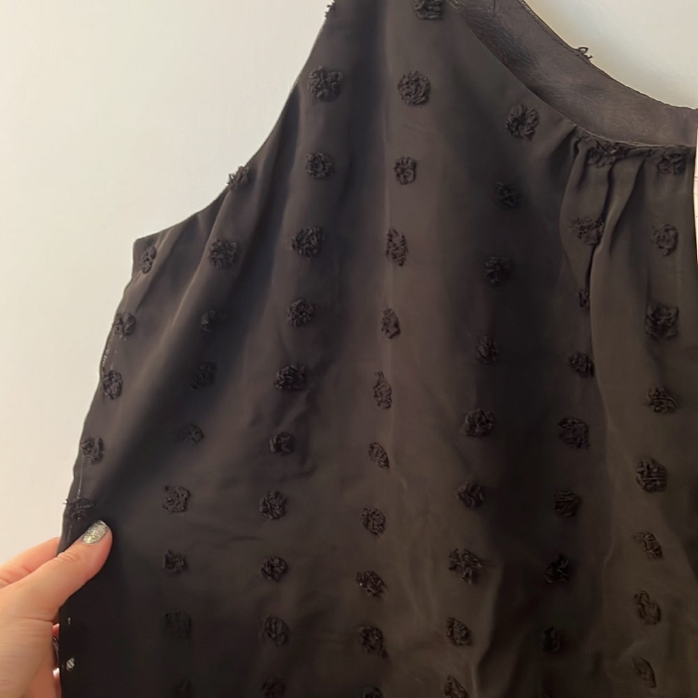 Black dot tank top